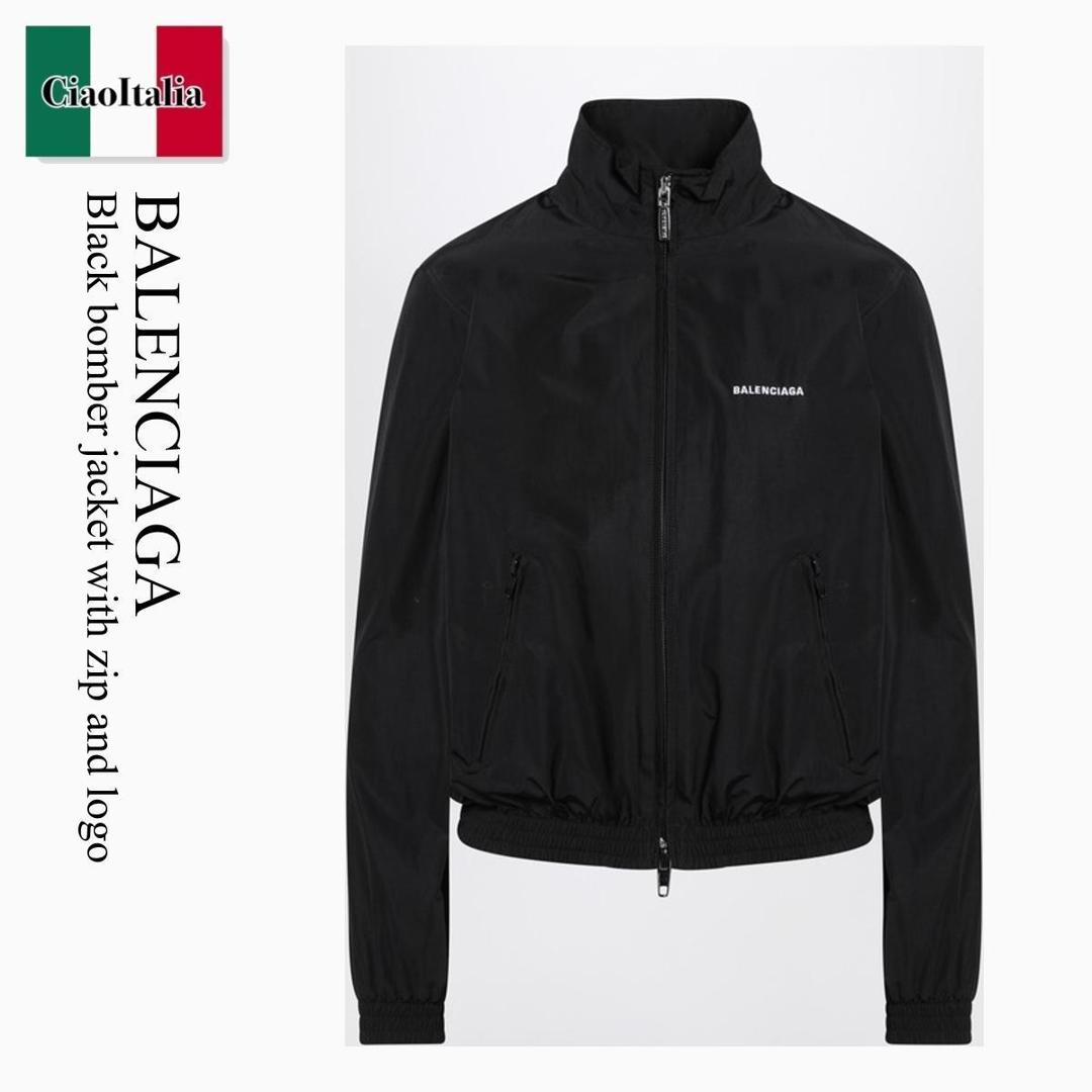 VIPセール♪BALENCIAGAダブルスリーブボンバージャケット黒 VIPセール♪BALENCIAGAダブルスリーブボンバージャケット黒