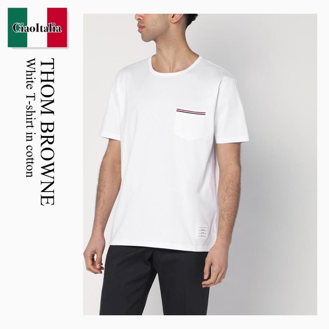 入手困難✨ トムブラウン 半袖シャツ メンズ トリコロール S相当