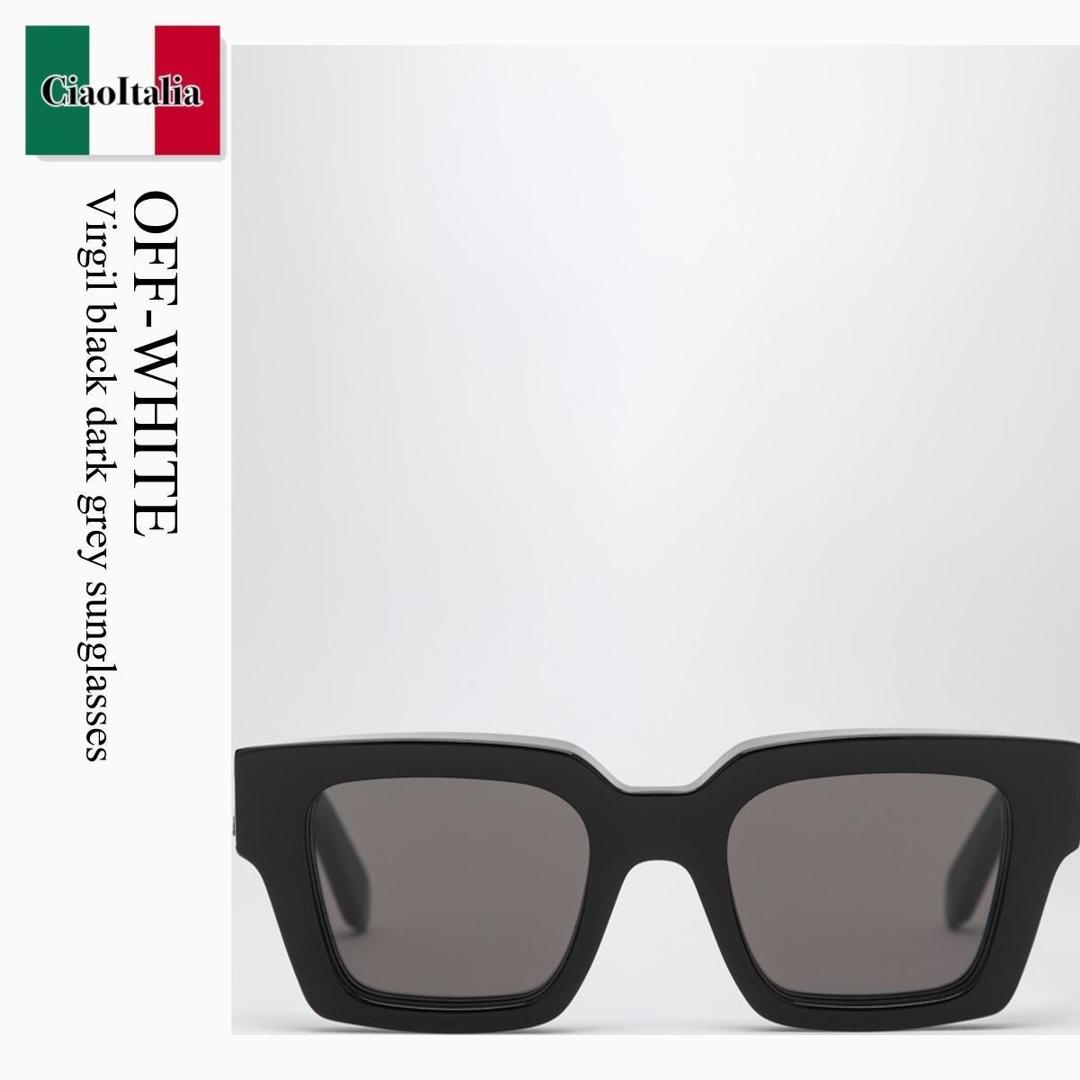 楽天市場】Off-WhiteACETATE SUNGLASSES DARK GREY NO COLORオフ