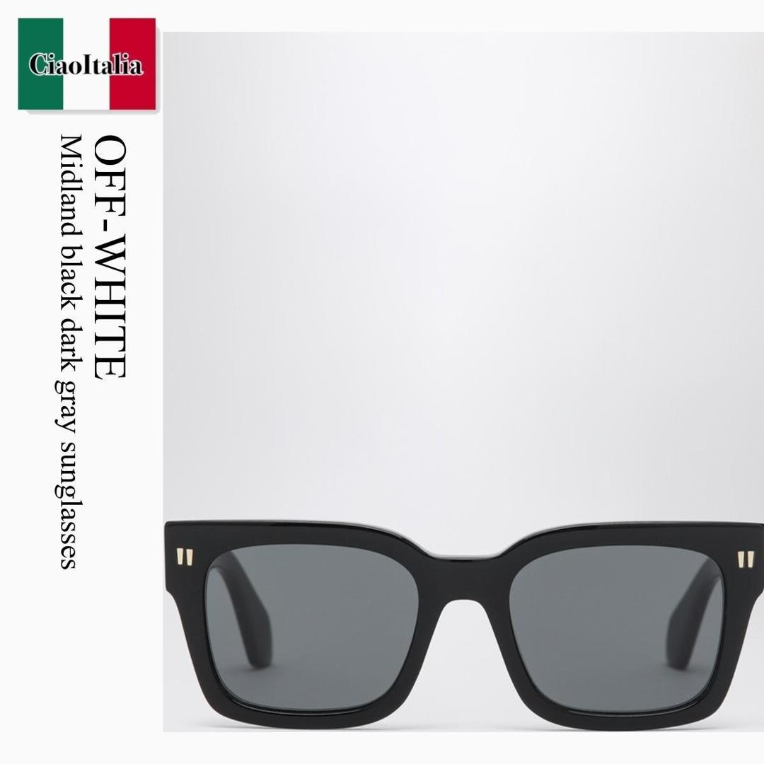 off-white サングラス 楽天市場】Off-WhiteACETATE SUNGLASSES DARK GREY NO COLORオフ