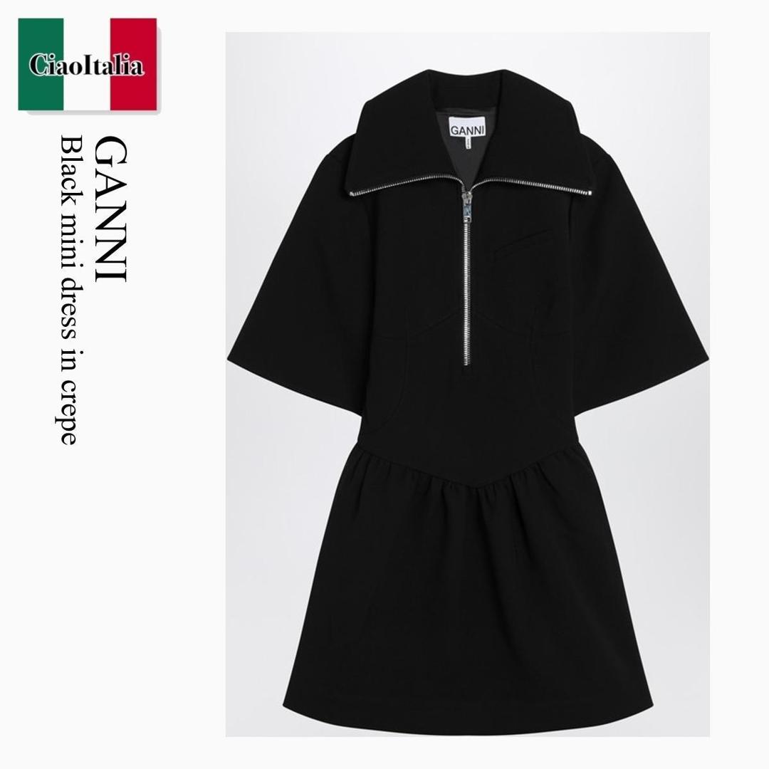 Ganni ガニー 'Crinkled Check Mini' dress ワンピース 楽天市場】GANNI ガニー ワンピース Check Wool Mix Mini Dress
