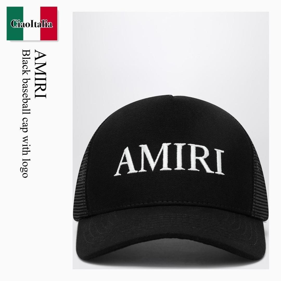 AMIRI MA CANVAS HAT CAP アミリ キャンバス 刺繍ロゴ キャップ AMIRI アミリ MA QUAD CANVAS HAT/刺繍ロゴ フルキャンバス