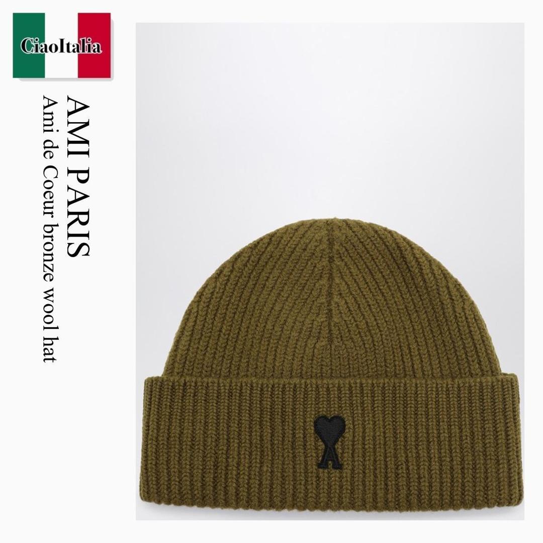 楽天市場】ami paris アミパリス ニット帽 BFUHA106.018 レディース