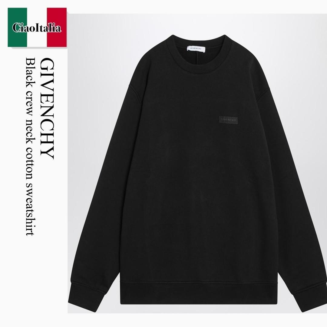 GIVENCHY ブラック スウェット Sサイズ GIVENCHY ジバンシィ スウェット 23AW サイズ:S クラッシュ加工