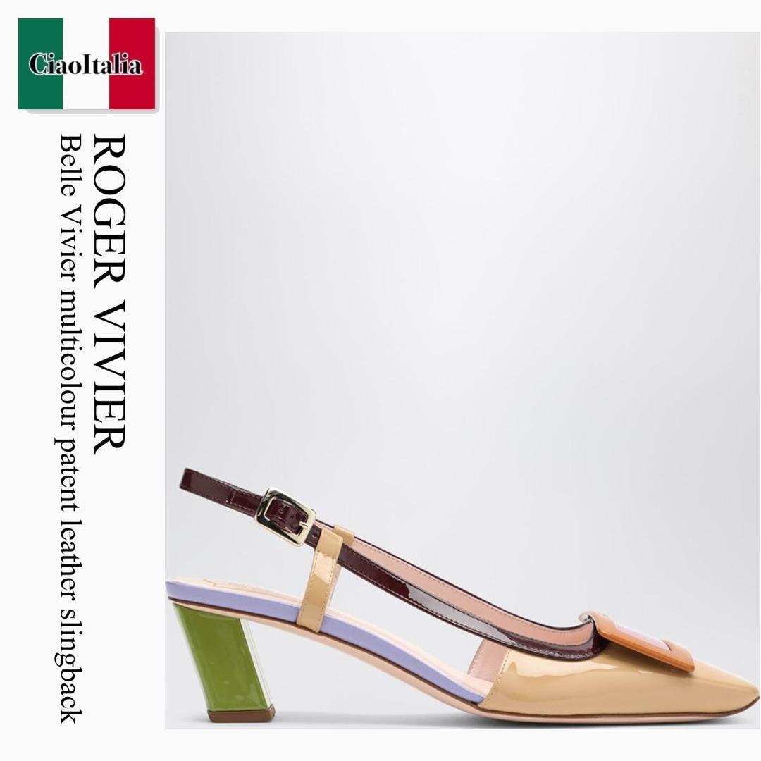 楽天市場】ROGER VIVIER ロジェヴィヴィエ サンダル SLIDY VIV スライ