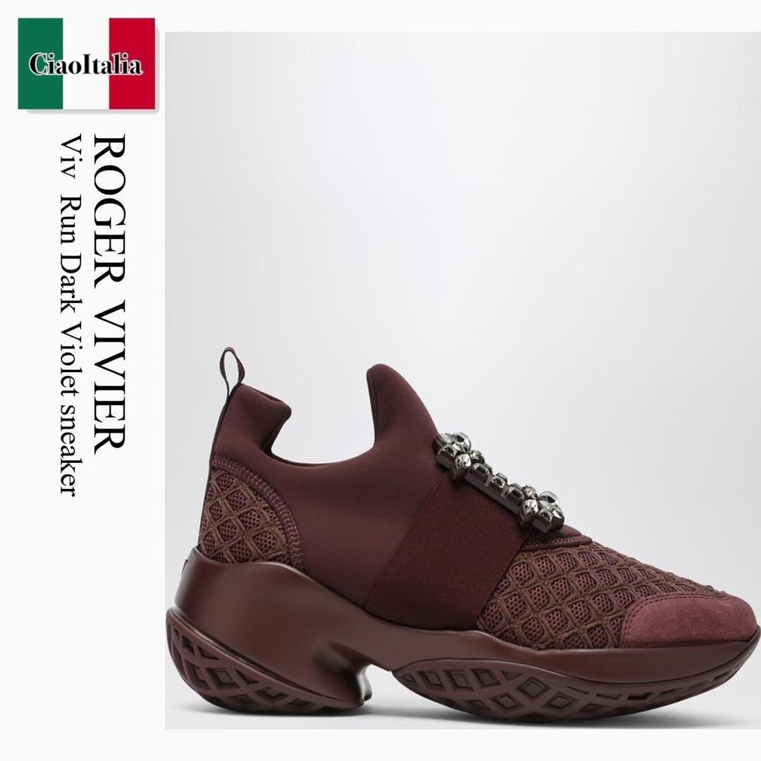 ROGER VIVIER ビジューデザイン スニーカー Roger Vivier】ロジェヴィヴィエ ヴィヴ ラン スニーカー (Roger