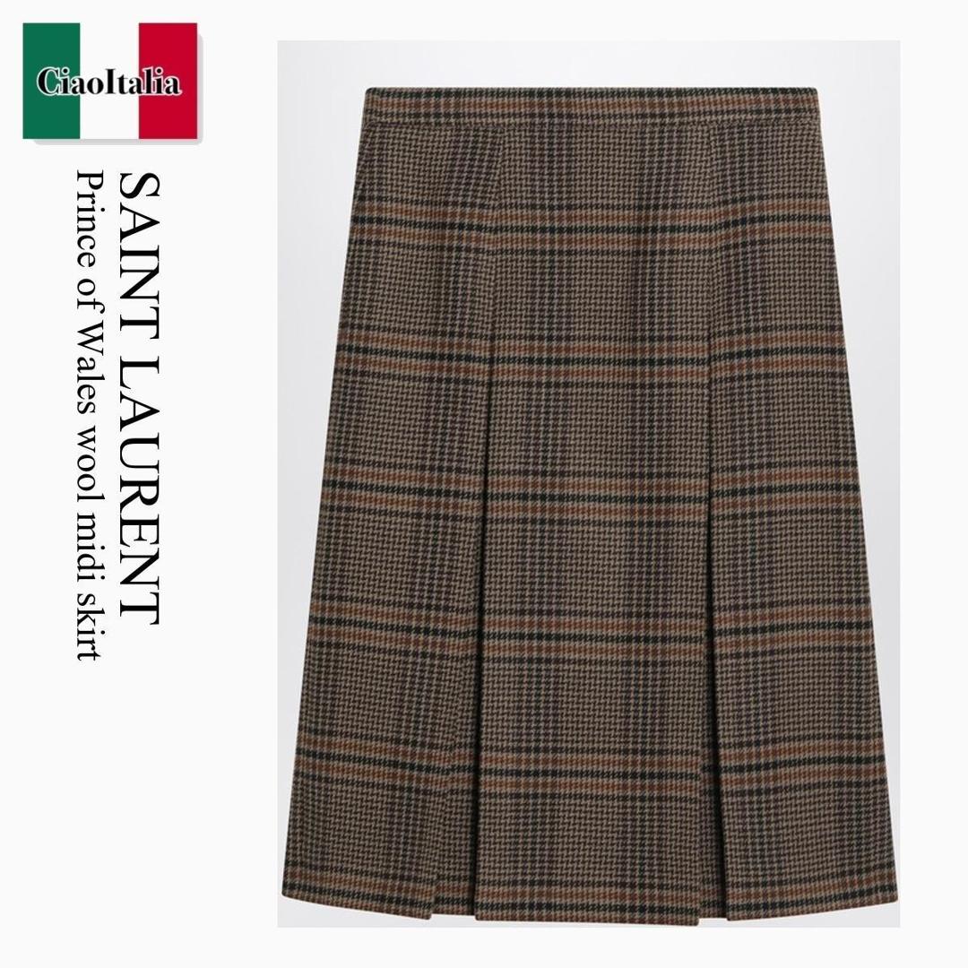 楽天市場】SAINT LAURENT サンローラン デニムスカート 663874 Y945Q