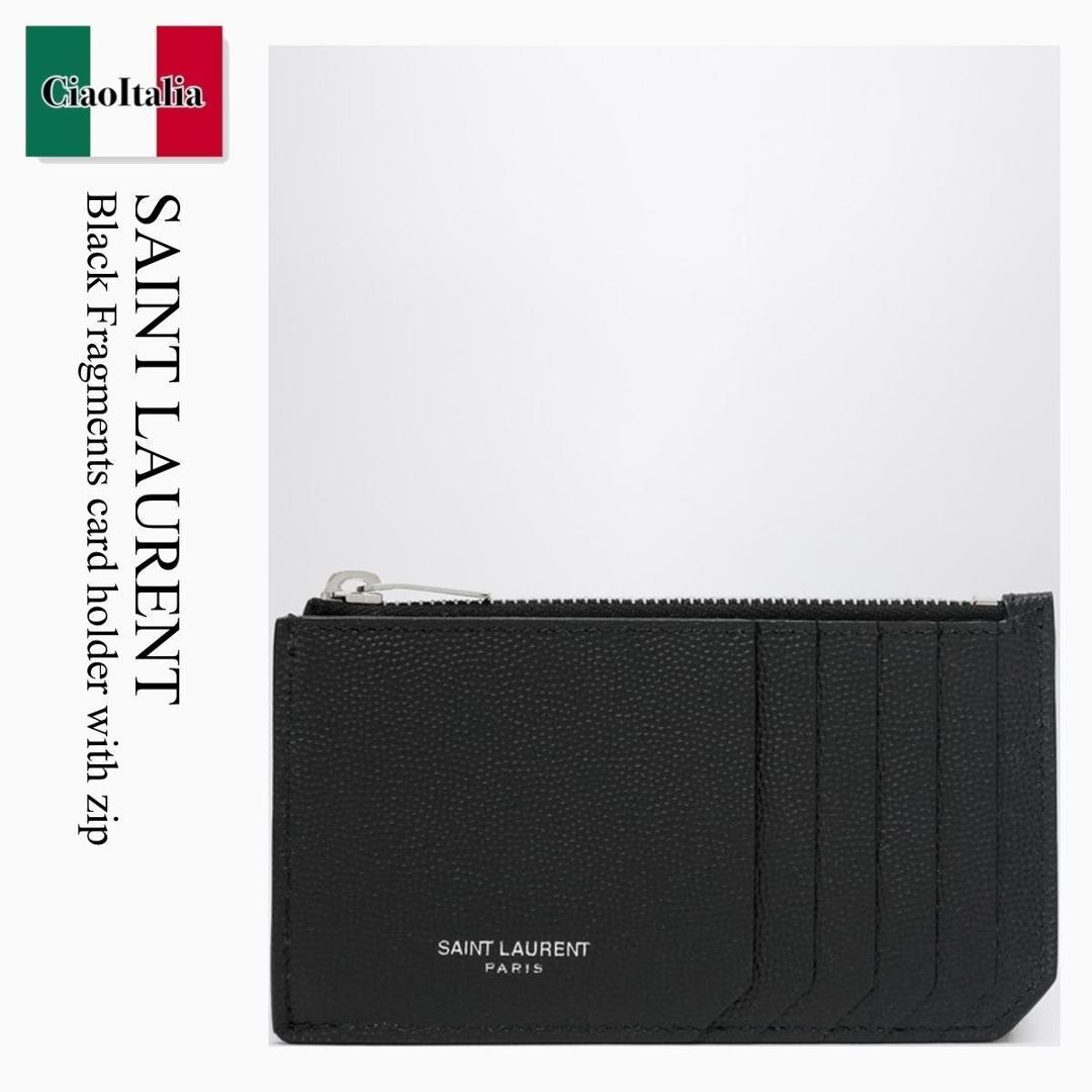 【最終値下げ】サンローラン（SAINT LAURENT）  ケース 楽天市場】サンローラン SAINT LAURENT カードケース ブラック 629899