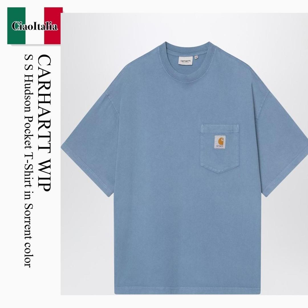 【分量制限事項・店卸し資産区分け・早め者白星！】 鉄道車両ハート型 / Carhartt Wip S S Hudson Pocket T-Shirt In Sorrent Color / I035140 / I035140 1YI / I0351401YI / プルオーバー・カットソー