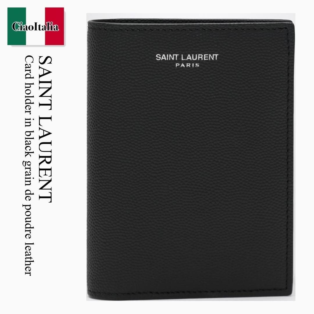 カードケース・名刺入れ Saint Laurent Cassandre Cardholder サンローラン SAINT LAURENT カードケース 名刺入れ 469338BTY7N