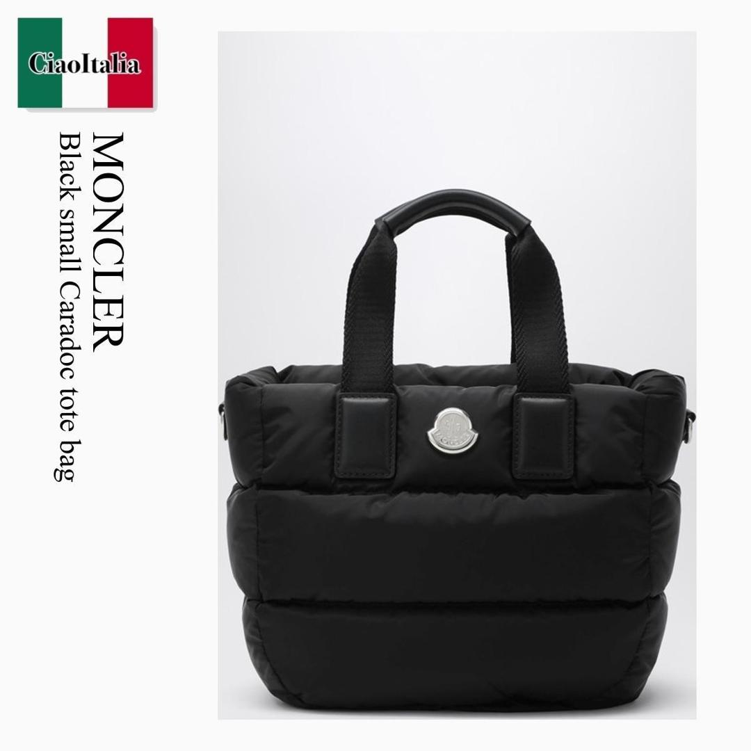 MONCLER CARADOCトートバッグ ブラック Caradocトートバッグ : バッグ&スモールアクセサリー