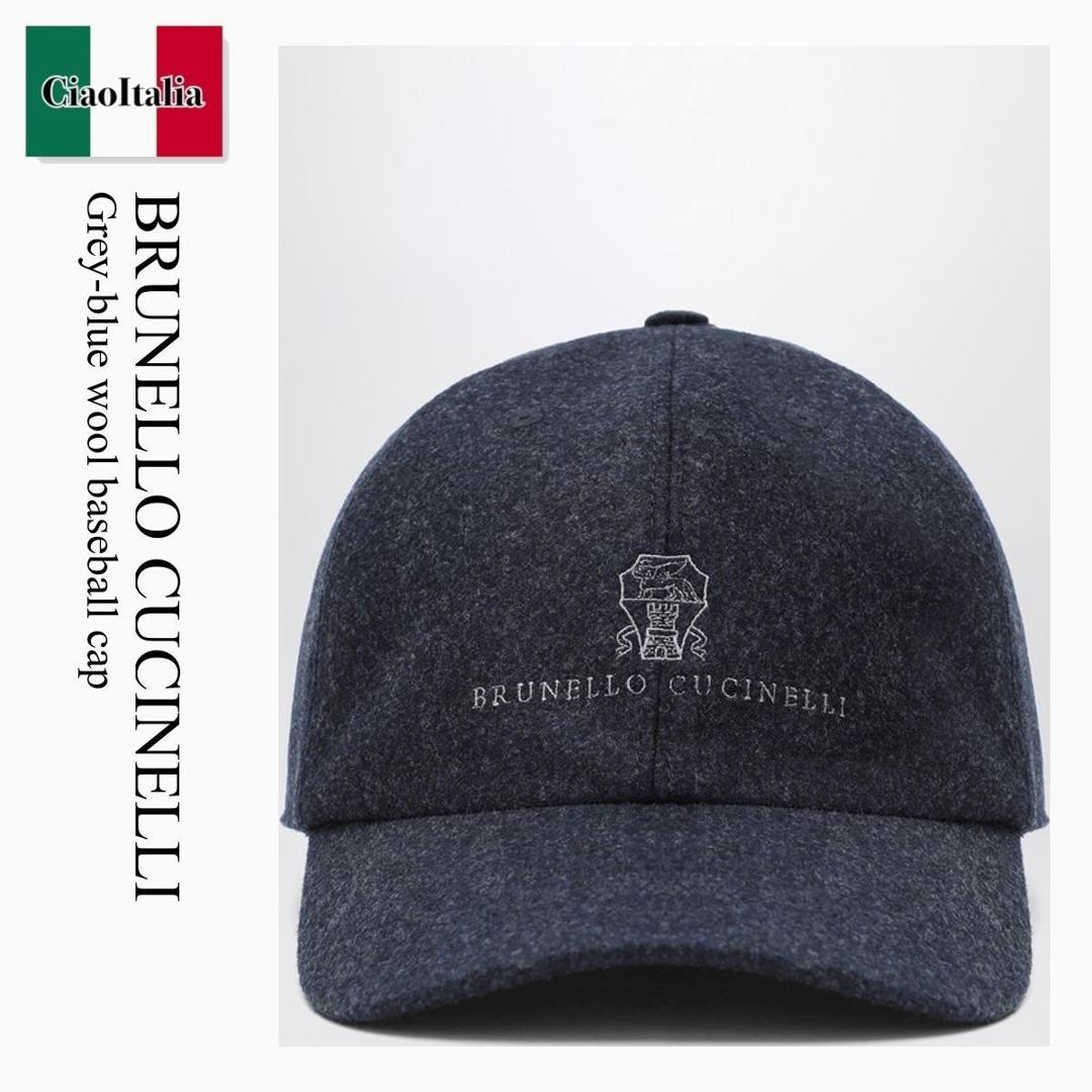 最終価格ブルネロクチネリ ベースボールキャップ　グレー　M 楽天市場】【SALE】ブルネロ クチネリ/BRUNELLO CUCINELLI 帽子