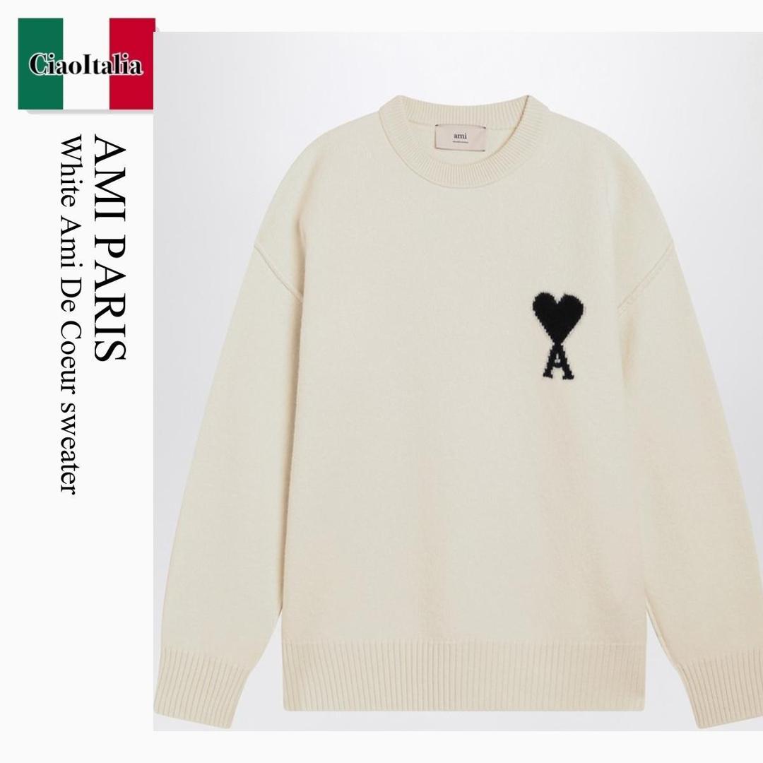 楽天市場】アミ AMI ALEXANDRE MATTIUSSI ニットベスト ブルー