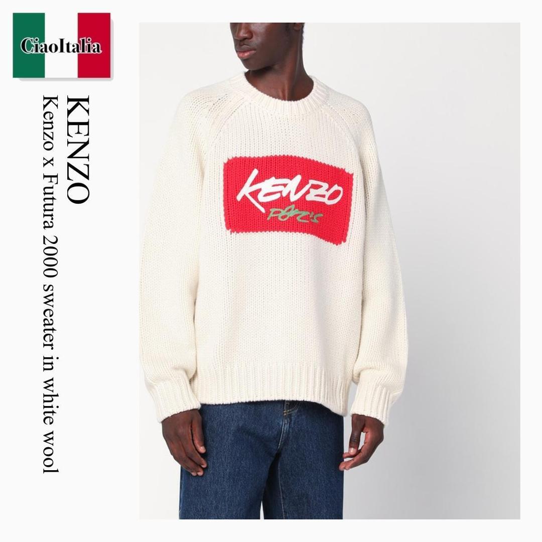 楽天市場】KENZO ケンゾー ニット BOKE FLOWER FC65PU3453LD メンズ