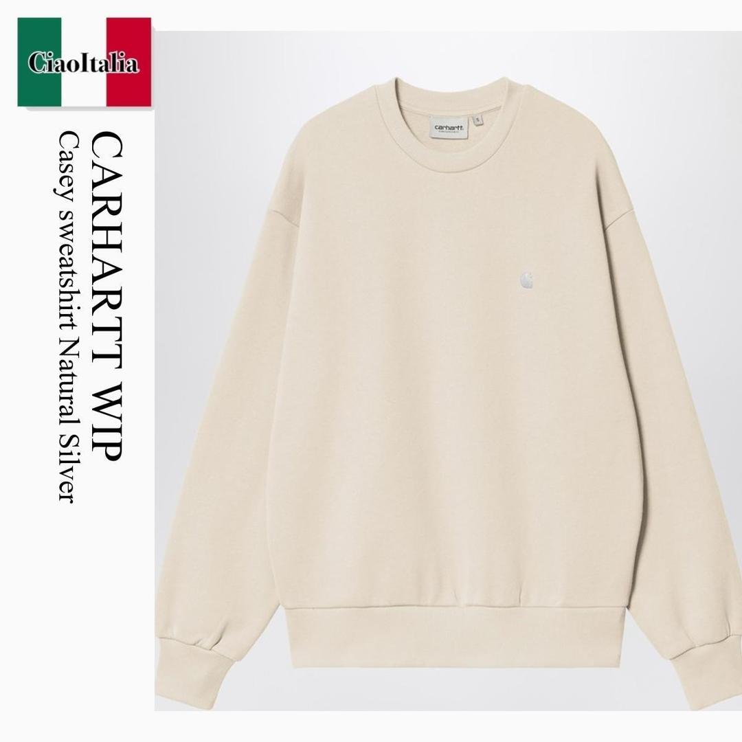 【数量限定・在庫限り・早い者勝ち！】 カーハート / Carhartt Wip Casey Sweatshirt Natural Silver / I032643 / I032643 0UOXX / I0326430UOXX / スウェット・トレーナー