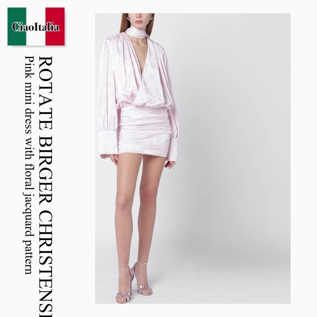 【数量限定・在庫限り・早い者勝ち！】 ロテート / Rotate Birger Christensen Pink Mini Dress / 1160641809 / 1160641809 1809 1809 / 116064180918091809 / ワンピース