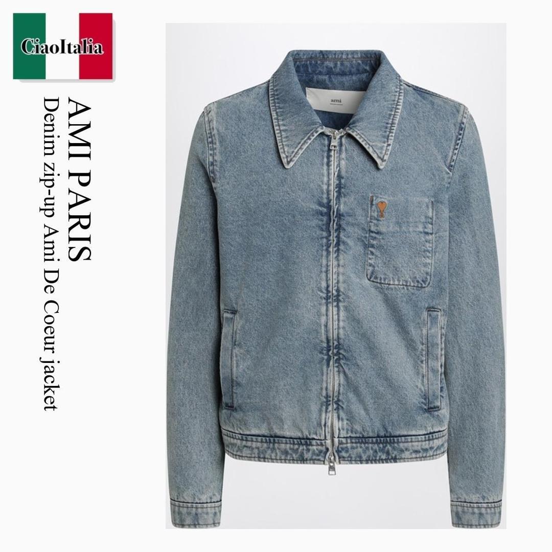 楽天市場】ami paris アミパリス デニムジャケット TRUCKER DENIM