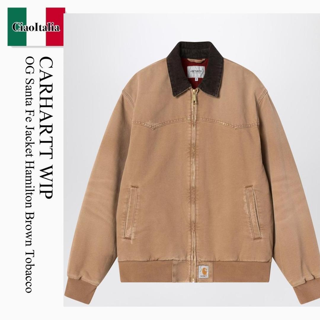 【数量限定・在庫限り・早い者勝ち！】 カーハート / Carhartt Wip Og Santa Fe Jacket Hamilton Brown Tobacco / I036240 / I036240 00SB7 / I03624000SB7 / ブルゾン