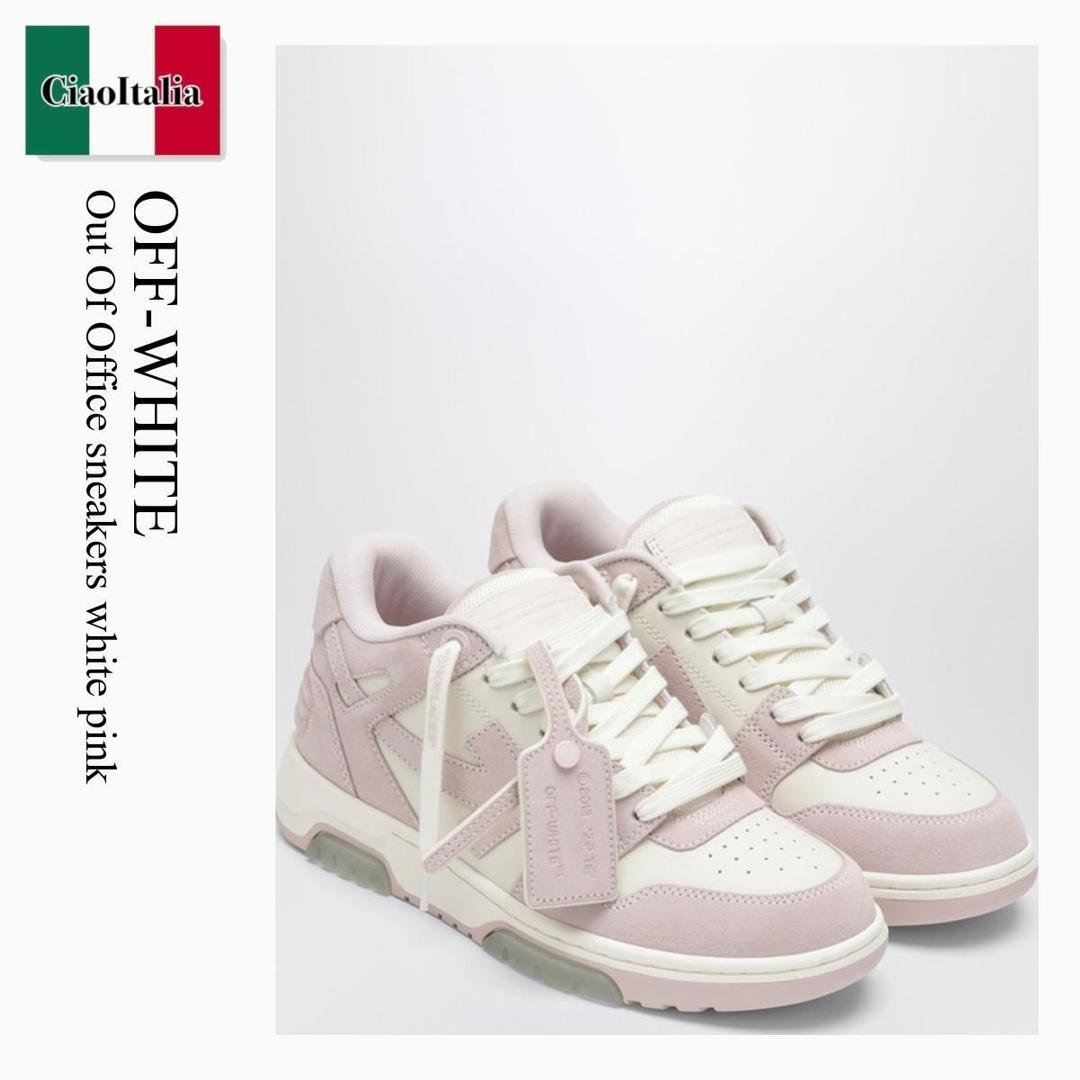 【数量限定・在庫限り・早い者勝ち！】 オフホワイト / Off-White Out Of Office Sneakers White Pink / W259S6L004LEA004 / W259S6L004LEA004 0330 / W259S6L004LEA0040330 / スニーカー