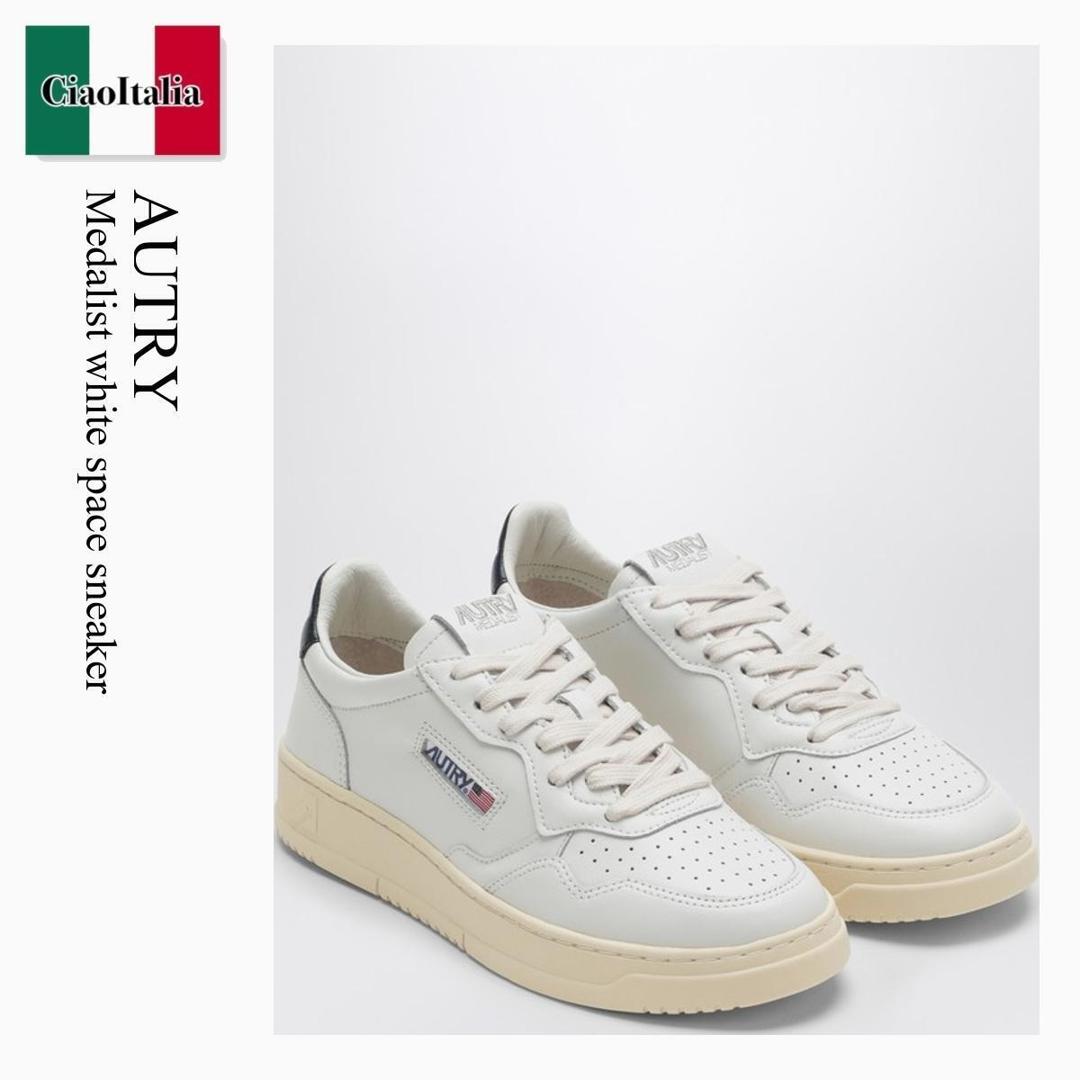 【寸法押さえる・店卸し資産境界線・早め者制覇！】 オートリー / Autry Medalist White Space Sneaker / AULWLL12 / AULWLL12 LL12 / AULWLL12LL12 / スニーカー