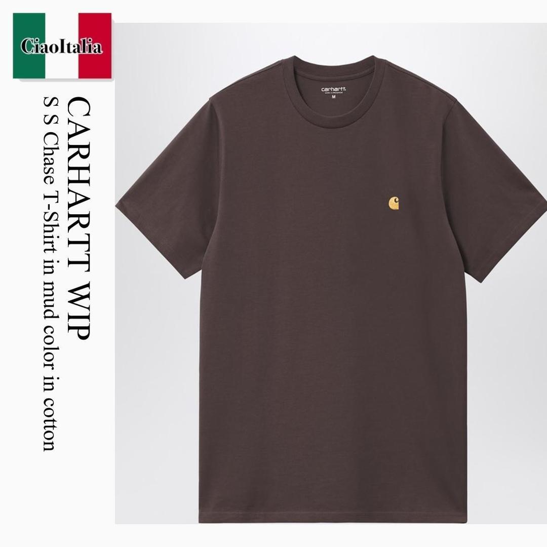 【数量限定・在庫限り・早い者勝ち！】 カーハート / Carhartt Wip S S Chase T-Shirt In Mud Color In Cotton / I026391 / I026391 3LNXX / I0263913LNXX / Tシャツ・カットソー｜Ciao Italia