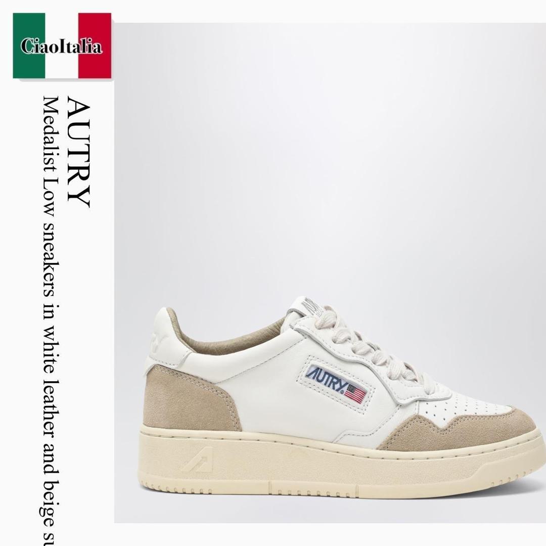 【寸法押さえる・店卸し資産境界線・早め者制覇！】 オートリー / Autry Medalist Low Sneakers / AULWGS44 / AULWGS44 GS44 / AULWGS44GS44 / スニーカー