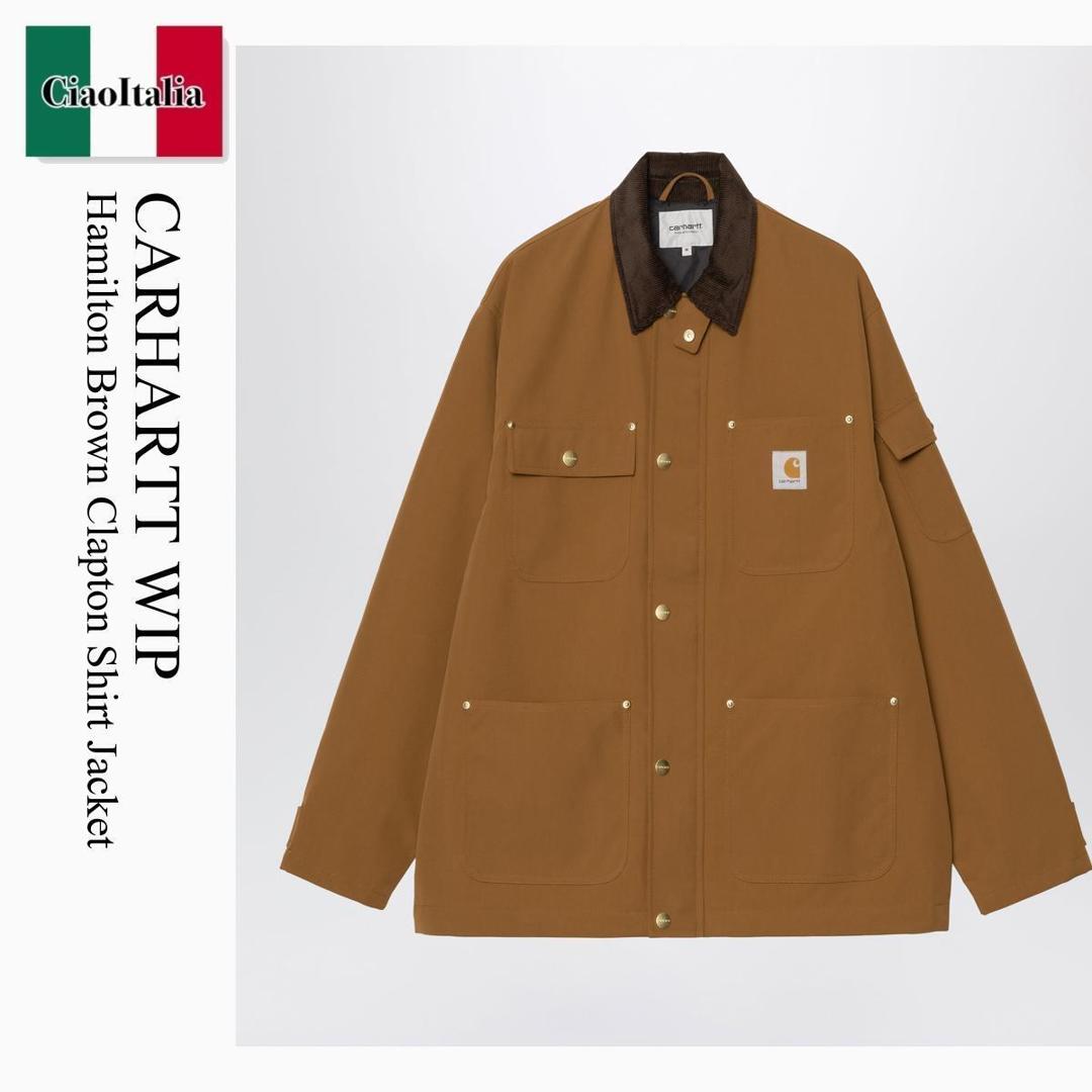 【数量限定・在庫限り・早い者勝ち！】 カーハート / Carhartt Wip Hamilton Brown Clapton Shirt Jacket / I036944 / I036944 00SXX / I03694400SXX / ブルゾン