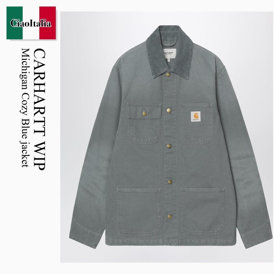 【数量限定・在庫限り・早い者勝ち！】 カーハート / Carhartt Wip Michigan Cozy Blue Jacket / I034787 / I034787 3MC4O / I0347873MC4O / ブルゾン