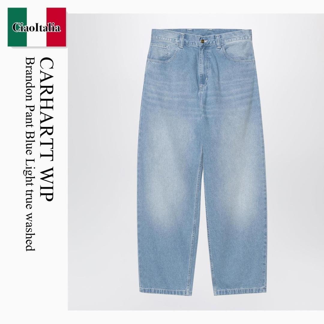 【数量限定・在庫限り・早い者勝ち！】 カーハート / Carhartt Wip Brandon Pant Blue Light True Washed / I036544 / I036544 01ZO / I03654401ZO / デニム・ジーパン 21,217円