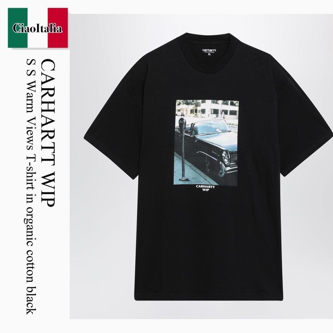 【数量限定・在庫限り・早い者勝ち！】 カーハート / Carhartt Wip S S Warm Views T-Shirt In Organic Cotton Black / I036246 / I036246 89XX / I03624689XX / Tシャツ・カットソー