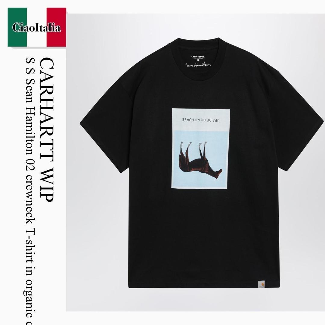 【数量限定・在庫限り・早い者勝ち！】 カーハート / Carhartt Wip S S Sean Hamilton 02 Crewneck T-Shirt In Organi / I036269 / I036269 89XX / I03626989XX / Tシャツ・カットソー｜Ciao Italia