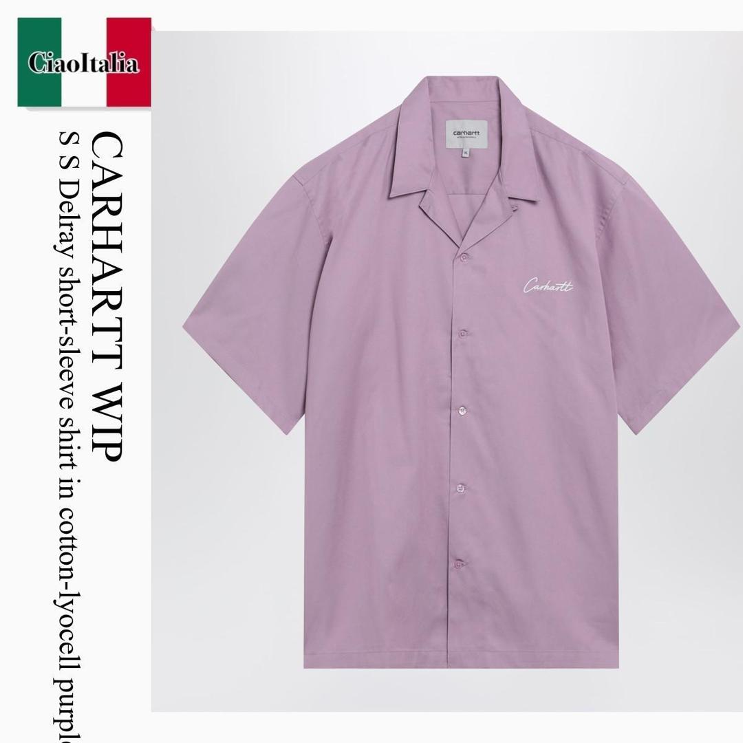 【数量限定・在庫限り・早い者勝ち！】 カーハート / Carhartt Wip S S Delray Short-Sleeve Shirt In Cotton-Lyocell / I031465 / I031465 3N7XX / I0314653N7XX / ポロシャツ｜Ciao Italia 13,913円