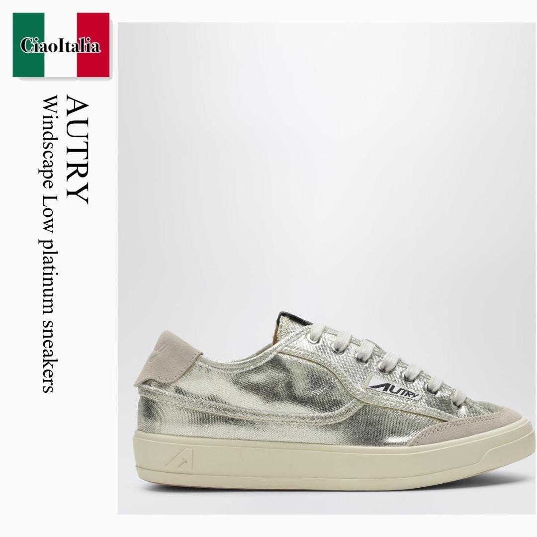 【寸法押さえる・店卸し資産境界線・早め者制覇！】 オートリー / Autry Windscape Low Platinum Sneakers / SCLWCU08 / SCLWCU08 CU08 / SCLWCU08CU08 / スニーカー