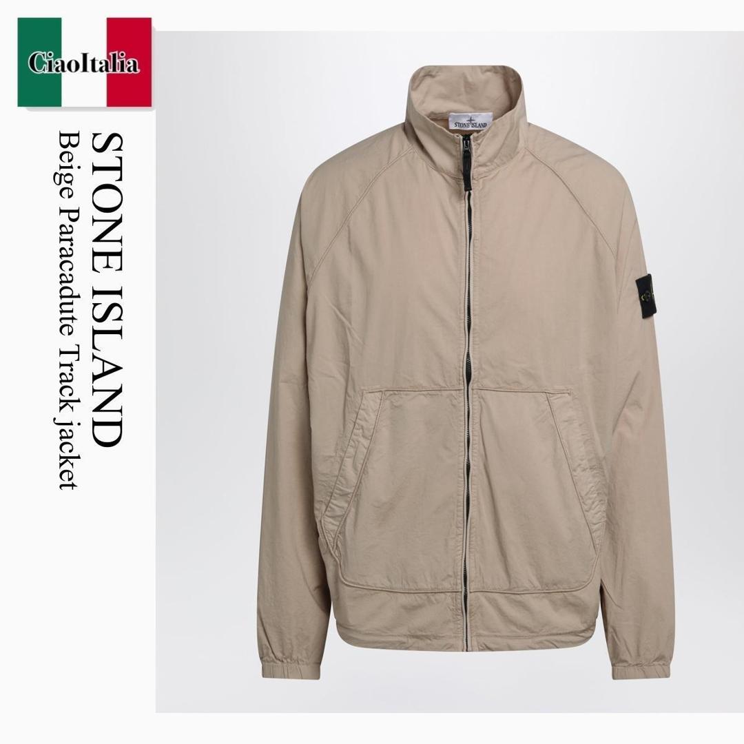 【物量制限事項・店卸し資産極限点・早め者制覇！】 ストーンアイランド / Stone Island Beige Paracadute Track Jacket / S156100044S0003 / S156100044S0003 009A / S156100044S0003009A / スウェット・トレーナー