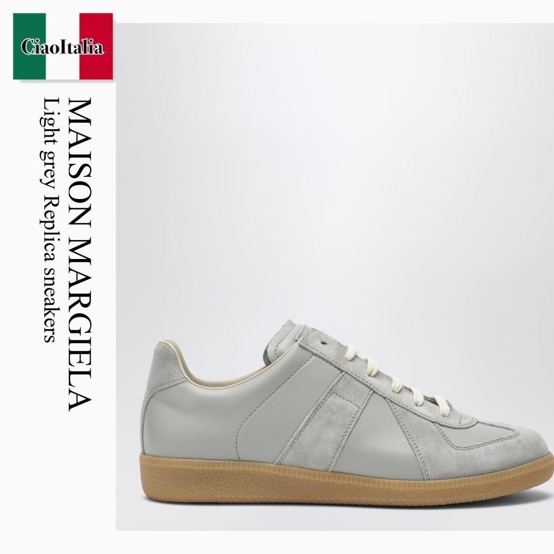 【寸法押さえる・店卸し資産境界線・早め者制覇！】 住み家 マルジェラ / Maison Margiela Light Grey Replica Sneakers / S57WS0236P1895 / S57WS0236P1895 T8137 / S57WS0236P1895T8137 / スニーカー