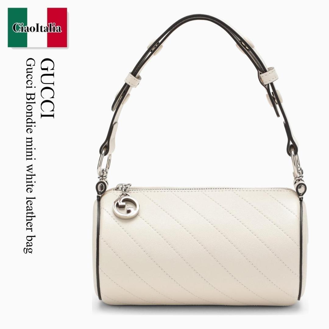 【分量制限事項・店卸し資産区分け・早め者白星！】 グッチ / かばん / 鞄 / Gucci Gucci Blondie Mini White Leather Bag / 760170 AACPY / 760170 AACPY 9022 / 760170AACPY9022 / ショルダーバッグ・ポシェット