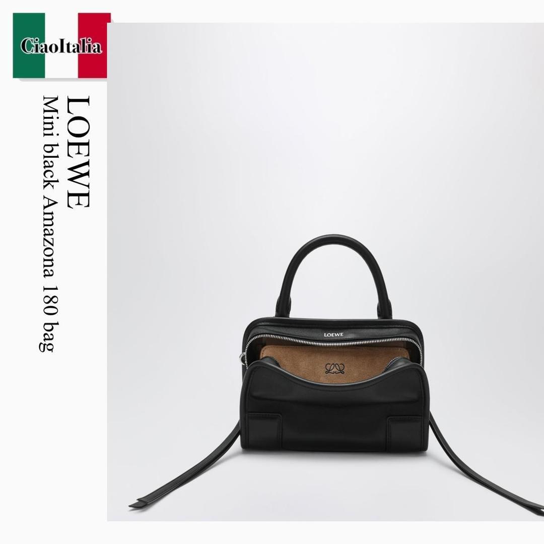 【寸法押さえる・店卸し資産境界線・早め者制覇！】 ロエベ / かばん / 袋 / Loewe Mini Black Amazona 180 Bag / A039AS4X12 / A039AS4X12 1100 / A039AS4X121100 / ショルダーバッグ・ポシェット