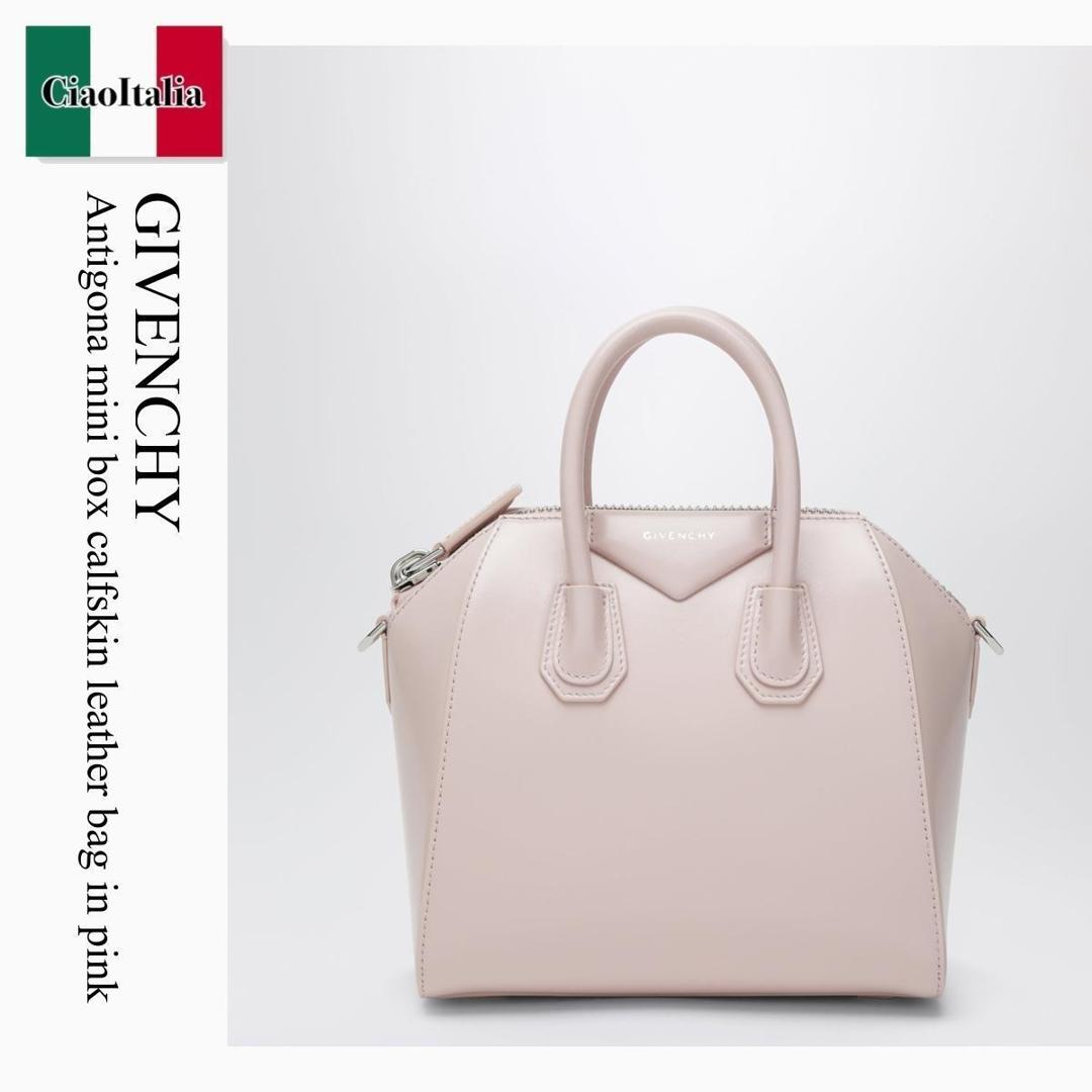 【量目押さえる・店卸し資産極限点・早め者制勝！】 ジバンシィ / かばん / 嚢 / Givenchy Antigona Mini Box Calfskin Leather Bag In Pink / BB5148B00D / BB5148B00D 661 / BB5148B00D661 / ショルダーバッグ・ポシェット