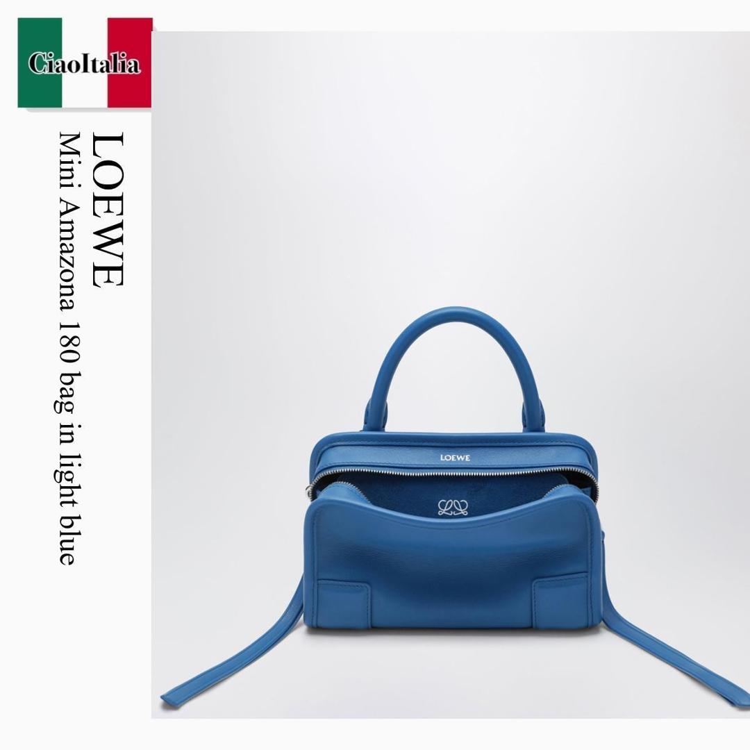 【分量制限事項・店卸し資産区分け・早め者白星！】 ロエベ / かばん / 鞄 / Loewe Mini Amazona 180 Bag In Light Blue / A039AS4X01 / A039AS4X01 8976 / A039AS4X018976 / ショルダーバッグ・ポシェット