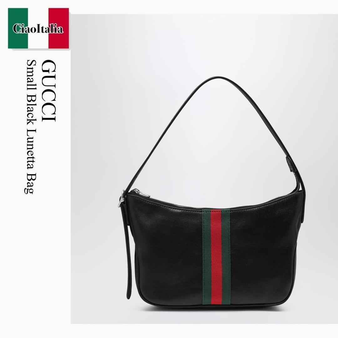 【分量制限事項・店卸し資産区分け・早め者白星！】 グッチ / かばん / 鞄 / Gucci Small Black Lunetta Bag / 863406 AAGF7 / 863406 AAGF7 1053 / 863406AAGF71053 / ショルダーバッグ