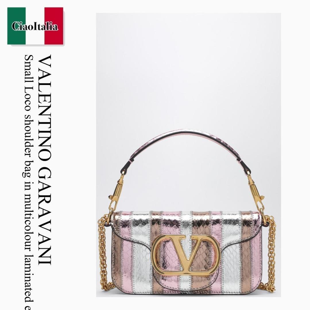 【分量制限事項・店卸し資産区分け・早め者白星！】 バレンチノ / かばん / 鞄 / Valentino Garavani Small Loco Shoulder Bag / 8W2B0K53SPV / 8W2B0K53SPV C8N / 8W2B0K53SPVC8N / ショルダーバッグ・ポシェット