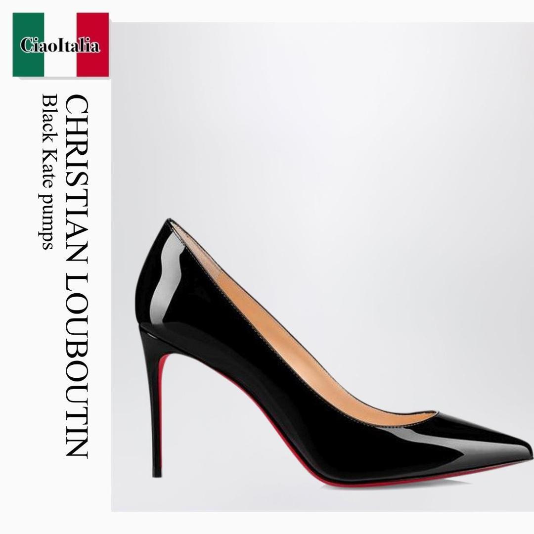 【寸法押さえる・店卸し資産境界線・早め者制覇！】 クリスチャンルブタン / Christian Louboutin Black Kate Pumps / 3191416 / 3191416 BK01 / 3191416BK01 / パンプス