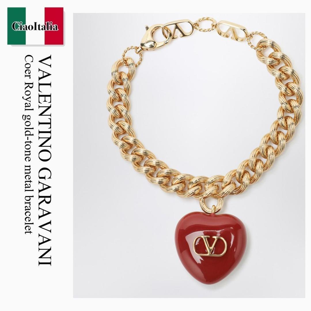 【数量限定・在庫限り・早い者勝ち!】 バレンチノ / Valentino Garavani Coer Royal Gold-Tone Metal Bracelet / 7W2J0AD4MJP / 7W2J0AD4MJP R4X / 7W2J0AD4MJPR4X / ブレスレット|Ciao Italia