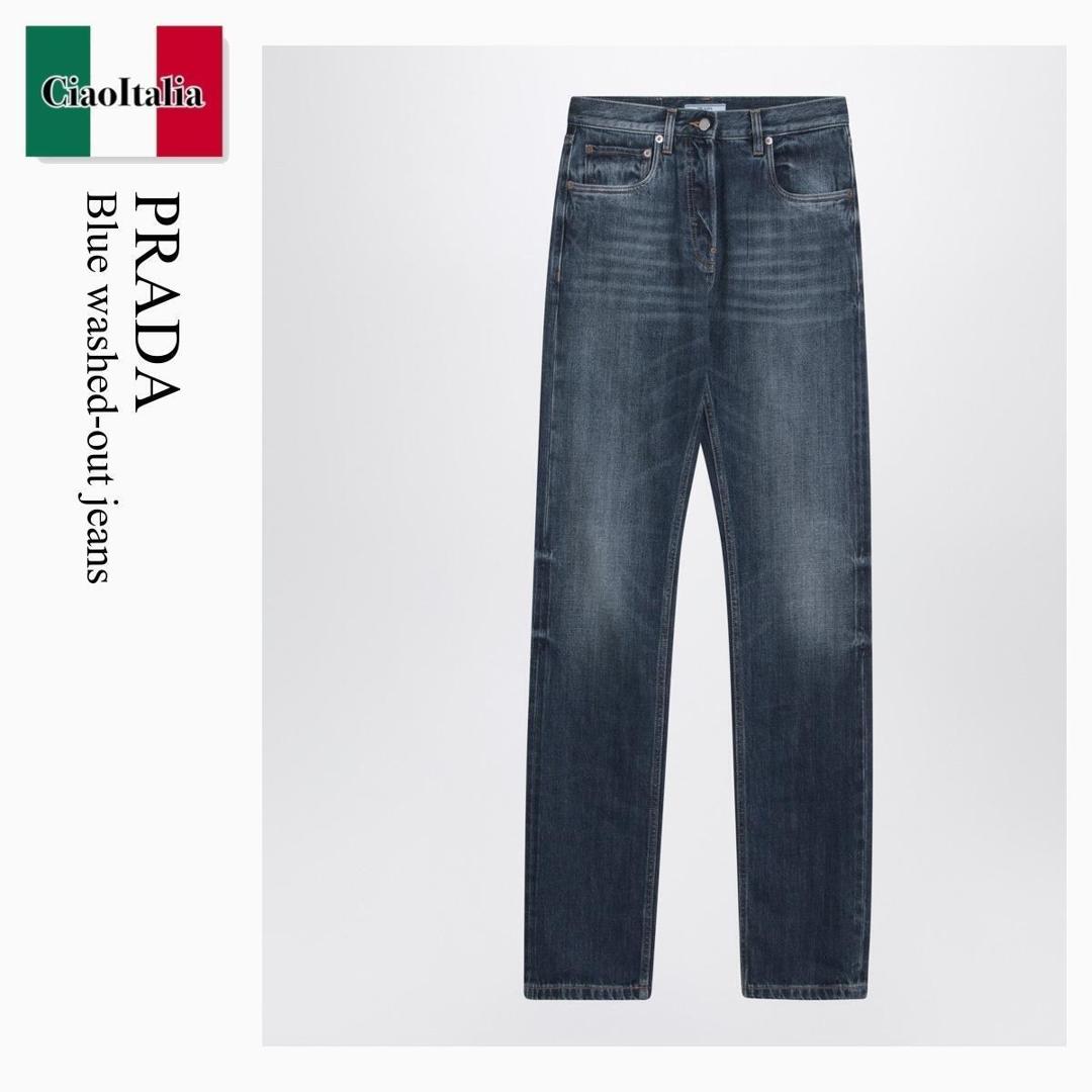 【量目押さえる・店卸し資産極限点・早め者制勝！】 プラダ / Prada Blue Washed-Out Jeans / GFP530 F0008 / GFP530 OOO164B F0008 / GFP530OOO164BF0008 / ジーンズ・ジーパン