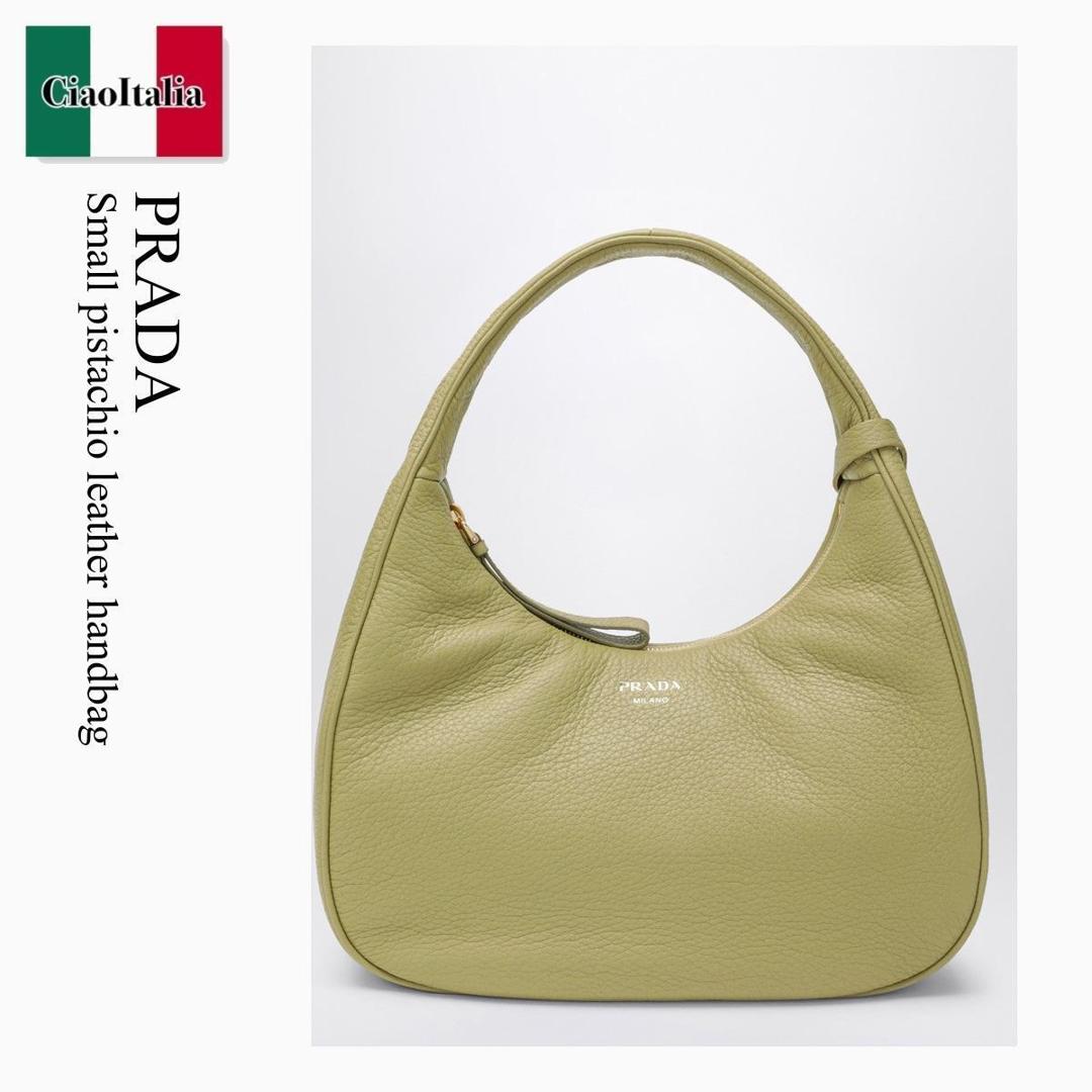 【量目押さえる・店卸し資産極限点・早め者制勝！】 プラダ / かばん / 嚢 / Prada Small Pistachio Leather Handbag / 1BC268 F0362 / 1BC268 OOO2HIK F0362 / 1BC268OOO2HIKF0362 / ハンドバック
