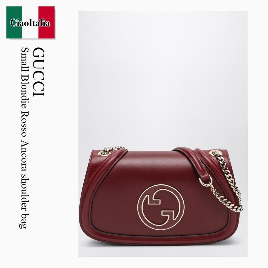 【寸法押さえる・店卸し資産境界線・早め者制覇！】 グッチ / かばん / 袋 / Gucci Small Blondie Rosso Ancora Shoulder Bag / 815715 AAEEX / 815715 AAEEX 6207 / 815715AAEEX6207 / ショルダーバッグ・ポシェット
