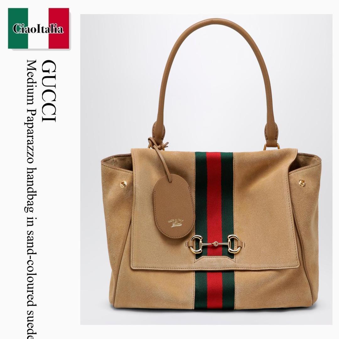 【寸法押さえる・店卸し資産境界線・早め者制覇！】 グッチ / かばん / 袋 / Gucci Medium Paparazzo Handbag / 875018 AAGIR / 875018 AAGIR 9560 / 875018AAGIR9560 / ハンドバック