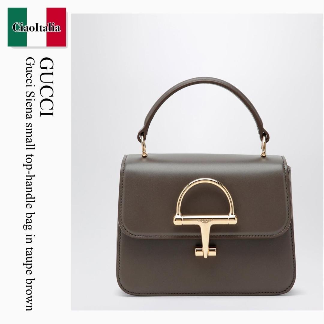 【寸法押さえる・店卸し資産境界線・早め者制覇！】 グッチ / かばん / 袋 / Gucci Gucci Siena Small Top-Handle Bag In Taupe Brown / 855536 AAFF0 / 855536 AAFF0 2818 / 855536AAFF02818 / ハンドバック