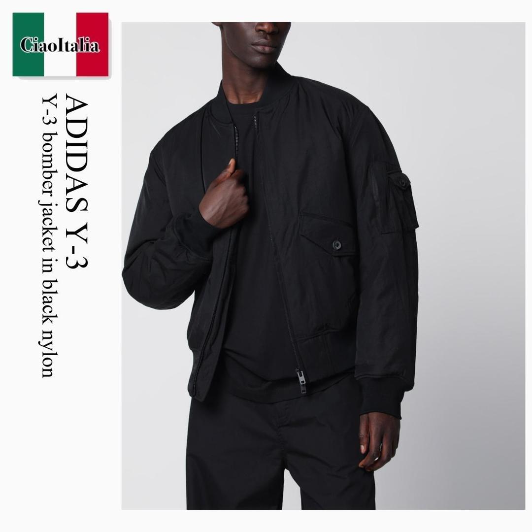 【数量限定・在庫限り・早い者勝ち！】 Y-3 / Adidas Y-3 Y-3 Bomber Jacket In Black Nylon / KS1207 / KS1207 BLK / KS1207BLK / MA-1｜Ciao Italia
