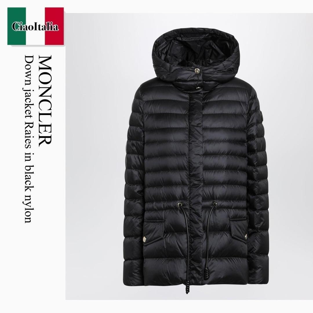 【数量限定・在庫限り・早い者勝ち!】 モンクレール / Moncler Down Jacket Raies In Black Nylon / 1A001 999 / 1A001 57597YF 999 / 1A00157597YF999 / ダウンベスト|Ciao Italia